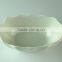 Popular Stocked white ceramic dessert serving bowl for sale