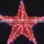 New design high simulation acrylic super bright led starfish decoration string light
