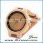 Classical Style Wooden Japan Quartz Movement Wood Bracelet Watch
