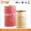 Novelty Square Stainless Steel Laundry Basket