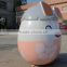 Fiberglass big egg cartoon statue for amusement park decoration