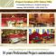 HM14 traditional fabric living room sofas and malaysia wood sofa sets furniture