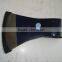 Steel forged axe head