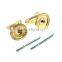 Nice Curtain Tie Backs With Brassed Finish 35mm, Hold Back With Screw, Tie Back With Screw