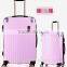 ABS+PC hard shell luggage set double wheel suitcase