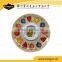 Round shape santa tree 100% melamine dessert cake food plate