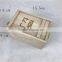 Custom high quality ec-frienfly small wooden case with sliding lid