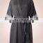 Adult Romper Pajamas Wholesale Custom Satin Lace Insert Dressing Gownpajamas womenWholesale Custom Made in China