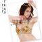 Exotic floral beaded bra tops for belly dancing belly dance beaded bras