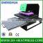 Big pneumatic double states heat press machine for t shirt