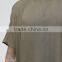 Guangzhou Factory High Quality Custom Short Sleeve Point Collar Mens 100% Viscose Oversized Fit Casual Green Solid Shirts