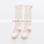 Baby Top Fashion Pure Color Kids Socks Soft 100% Cotton Kawaii Boys Girls Knee Long Socks Children's Leg Warmers High Socks