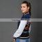 Customize Custom Made Ladies Women American Bomber Latest Girl Baseball School Fashion Uniforms College Letterman Varsity Jacket