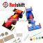 Teaching materials Color your wooden Racer
