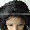 Black Rose Elastic Band Brazilian Hair Glueless Full Lace Wig, African Braided Human Hair Full Lace Wig