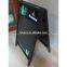 Custom size foldable coffee shop menu board poster stand HS-S01