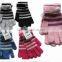 New products cute rubber kids winter gloves