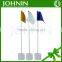 100% polyester top sell good quality cheap plastic golf flags new
