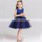 High end new model morden fashion girl net design party kids prom dress