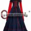 Red Dark Blue Women's Medieval Victorian Gothic Ball Gown Fancy Dress Halloween Carnival Cosplay Costume Custom Made