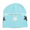 spring&summer korea style 100%cotton cute boys&girls colorful five star pattern baby hat
