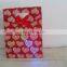 High quality LED light up Christmas Paper Bags