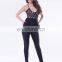 Wholesale factory price halter jumpsuit black sexy lace jumpsuit fashion new design