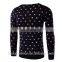 Hot High Quality Men's Wool Viscose Customize Knitted Sweater