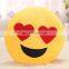 OEM&ODM Accepted Stock Designs Plush Whatsapp Emoji Pillows