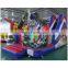 2017 most popular inflatable Spiderman slide for fun,giant inflatable slide for sale