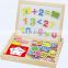OEM Wholesale educational wooden magnetic kids drawing board/educational toys for kids