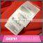 Swimwear Nylon Satin Washing Care Labels, fabric Clothing Printed Label for clothing, White Label