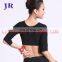 Wholesale soft crop sleeve adult women sport belly dance costume top S-3020#