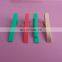 set of color simple metal tie clip