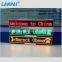 LANPAI Portable single color, multi-color, RGB mini led panel 16*128 pixel led display sign running text