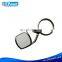 Custom design metal keyring sublimation blank keychain