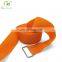 high quality hook loop product with metal buckle nylon hook and loop buckle strap customized size