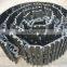 PC60-6 track shoe for excavator, triple grouser track shoe, excavator kobelco sk200-2 track chain assy