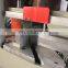 Double head welding machine for PVC window frames used