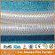 Export America 50 Meter Flexible Soft Milk FDA Approved Food Grade Nylon Braided 6mm Clear Transparent PVC Vinyl Tube Water Hose