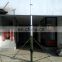 CCTV tower security telescopic mast with bracket and pulling wire