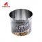 Factory wholesale round tin cans for glue can with screw top paint packaging