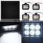 4x 18W 4inch Led Work Light Bar Pods Flood Offroad Lamp For ATV JEEP UTE Cube