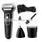 KM-6558-Electric scissors reciprocating electric shaver hairclipper nose hair clipper 3in1