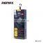 Remax RM-610D Flat Cable Stereo Sound Wired Earphone with Mic&volume control
