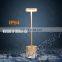 2021 new products outdoor restaurant IP54 Waterproof wireless USB rechargeable battery cordless led table lamp