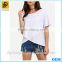 Manufacturer Wholesale Cheap 2016 Custom High Quality White T-shirt