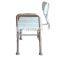 aluminum HDPE round compact adjustable high quality plastic handicapped white bathroom bath seat shower stool