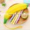 Hot!Promotional fresh fruit banana shaped handbags cheap wholesale festival gifts