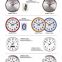 Guangdong Factory supply various lcd wall clock